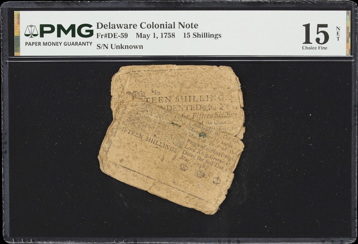 Mar 1, 1758 2d Delaware (Fr. DE47) thumbnail 4
