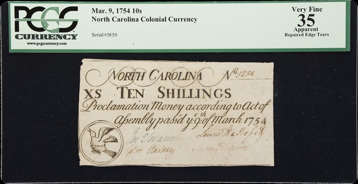 Mar 9, 1754 8d North Carolina, Boar (Fr. NC72b) thumbnail 15