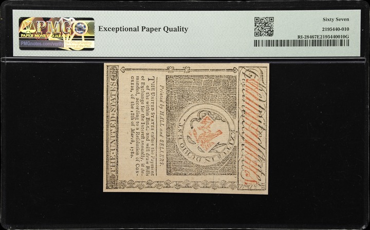 Jul 2, 1780 $3  Rhode Island (Fr. RI284) thumbnail 14