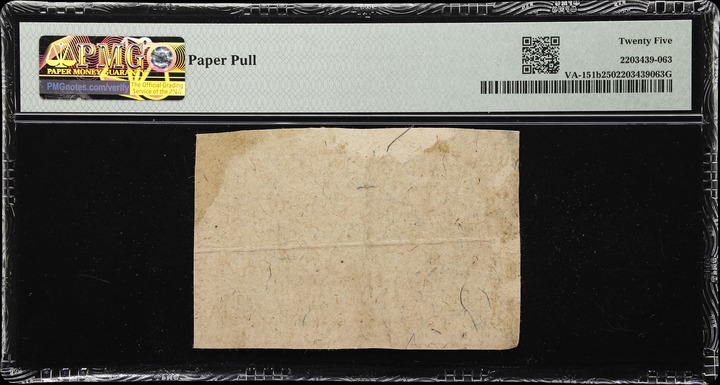 May 4, 1778 $1  Virginia, Thin Paper (Fr. VA143a) thumbnail 20