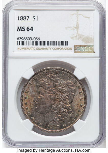 1887 $1  MS thumbnail 18