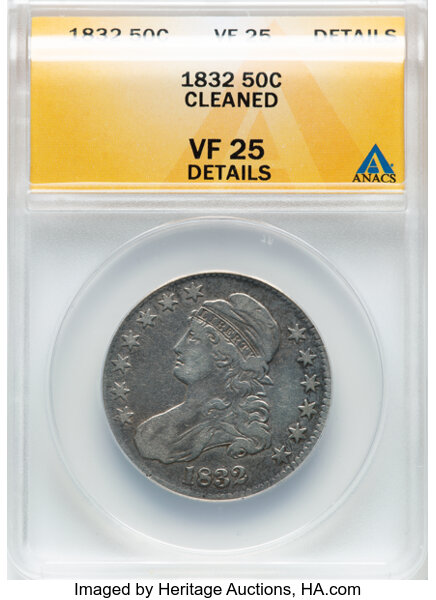 1832 50c Small Letters, O-111 MS thumbnail 2