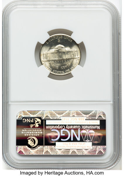 1943-S 5c Silver MS67 CAC thumbnail 2
