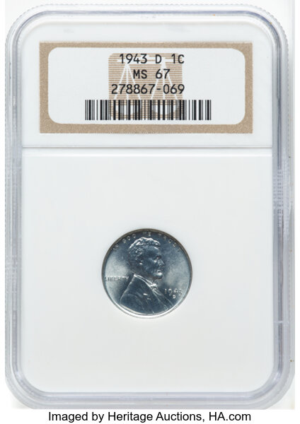 1943-D 1c Steel MS thumbnail 8