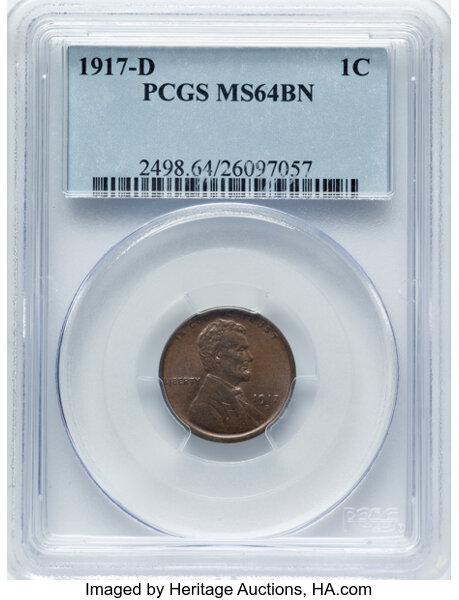 1917-D 1c MS BN thumbnail 4