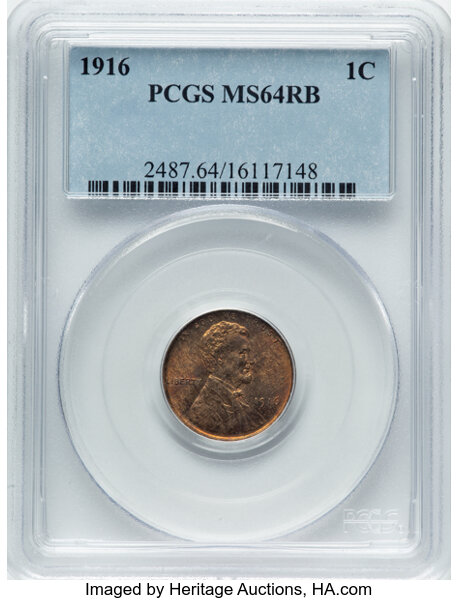 1916 1c MS RB thumbnail 4
