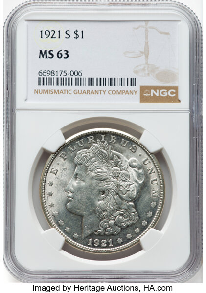 1921-S $1  MS thumbnail 8