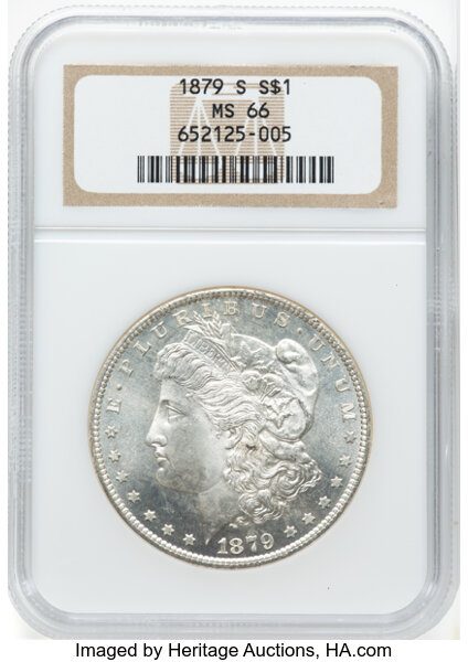 1879-S $1  Doubled Cap Top, Clashed, VAM-151A MS thumbnail 19