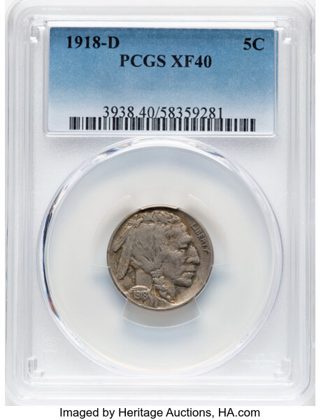 1918-D 5c MS thumbnail 4