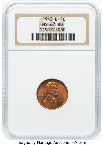 1942-D 1c MS RD thumbnail 5
