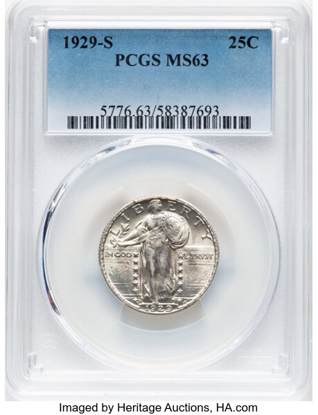 1929-S 25c MS thumbnail 2