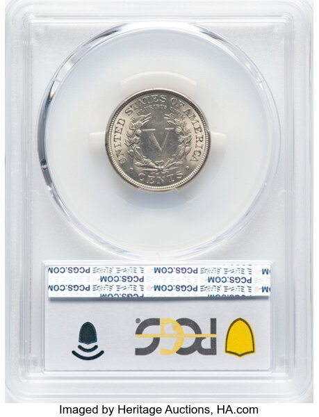 1897 5c MS64 thumbnail 4