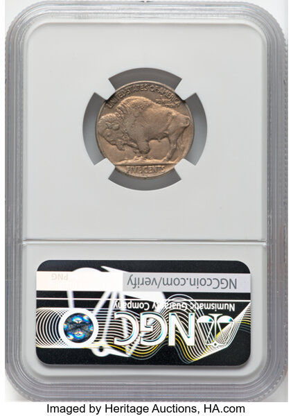 1913-S 5c Buffalo, Type 2 AU55 thumbnail 2