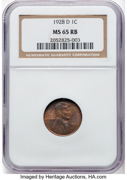 1928-D 1c MS RB thumbnail 5