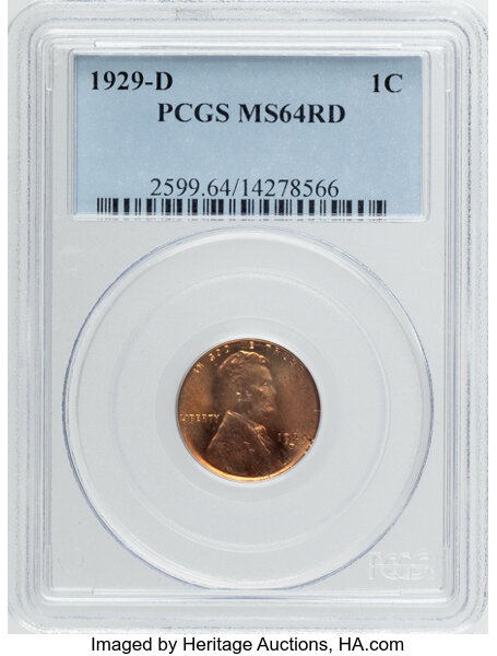 1929-D 1c MS RD thumbnail 3
