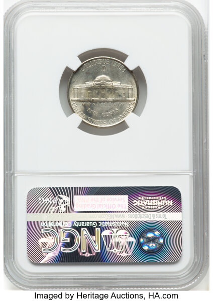 1943-D 5c Silver MS67 thumbnail 6