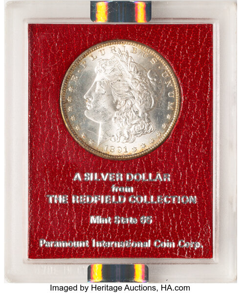 1891-S $1  GSA Hoard, Soft Package MS thumbnail 10