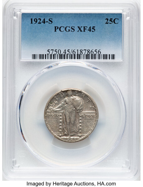 1924-S 25c MS thumbnail 2