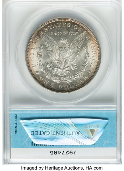 1899 $1 MS60 CAC thumbnail 2