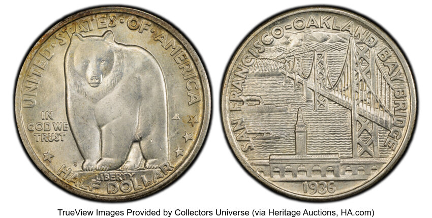 1936-S 50c Bay Bridge MS thumbnail 5