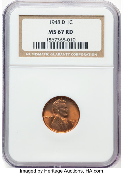 1948-D 1c MS RD thumbnail 3