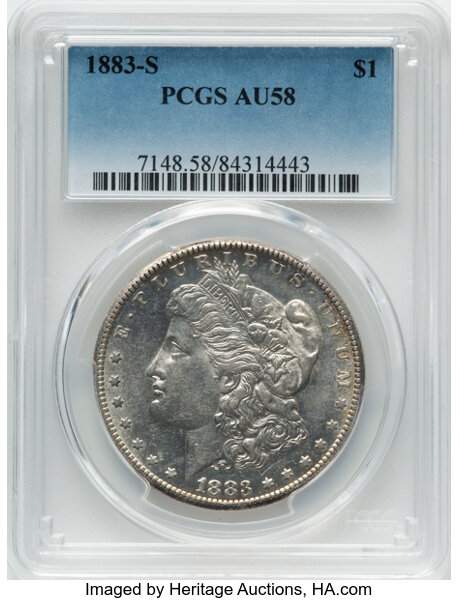 1883-S $1  MS thumbnail 6