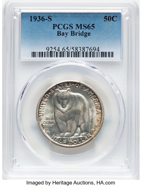 1936-S 50c Bay Bridge MS thumbnail 4