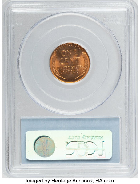 1929 1c MS RD MS66 RD CAC thumbnail 8