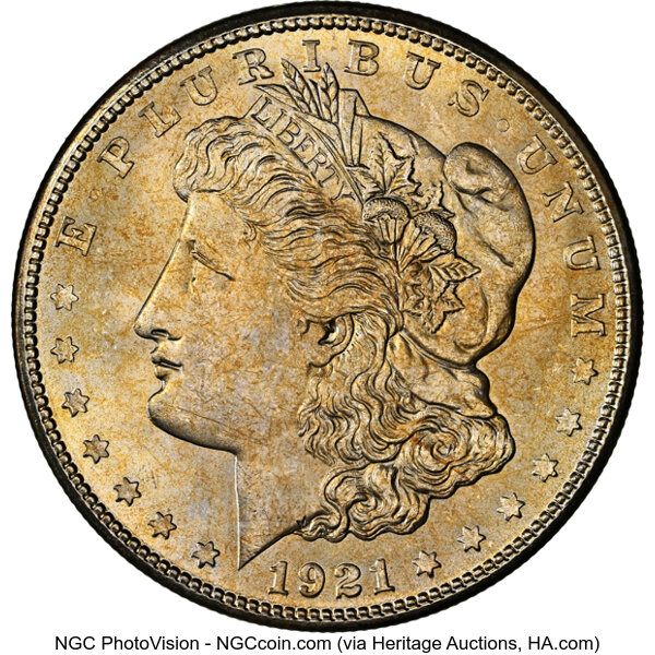 1921-S $1  MS thumbnail 6