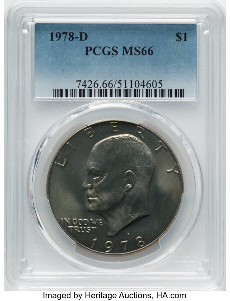 1978-D $1  MS thumbnail 2