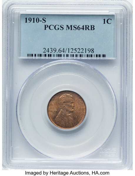 1910-S 1c MS RB thumbnail 4
