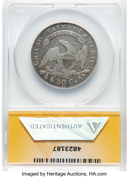 1832 50c Small Letters, O-111 MS thumbnail 6