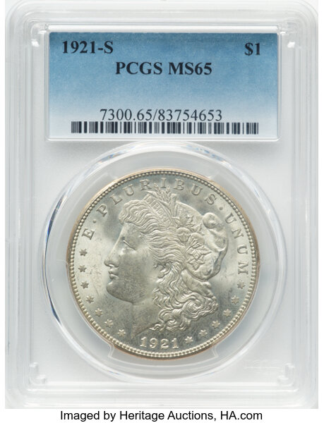 1921-S $1  MS thumbnail 9
