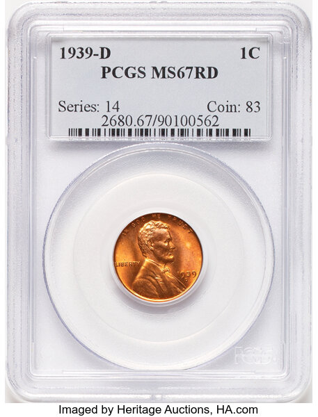 1939-D 1c MS RD thumbnail 3