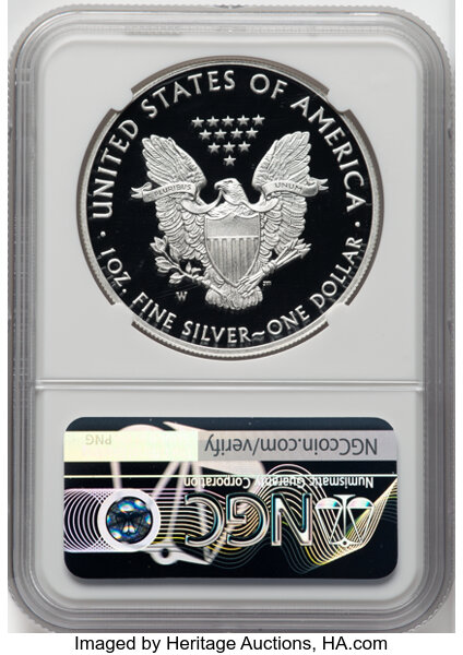 2017-W $1  Silver Eagle PR DCAM PR70 DCAM thumbnail 14