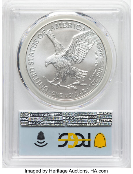 2022 $1  Silver Eagle MS63 thumbnail 6