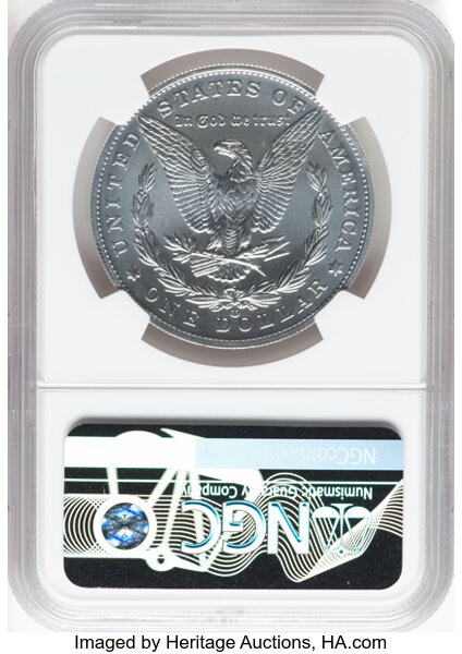 2021-(CC) S$1 Morgan, Privy Mark, 100th Anniversary MS69 thumbnail 2
