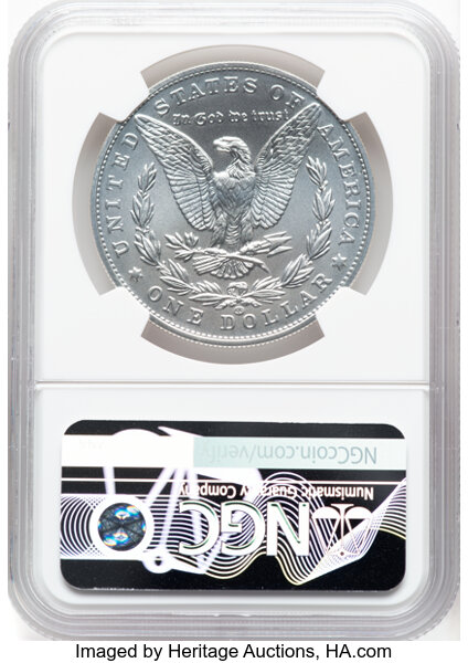 2021-(CC) S$1 Morgan, Privy Mark, 100th Anniversary MS70 thumbnail 12