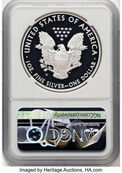 2010-W $1  Silver Eagle PR DCAM PR70 DCAM thumbnail 4