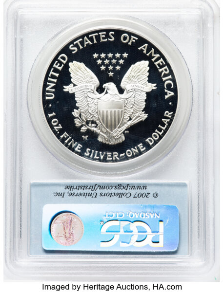 2006-W $1  Silver Eagle PR DCAM PR70 DCAM thumbnail 4