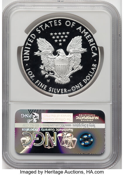 2016-W $1  Silver Eagle, Lettered Edge, 30th Anniversary PR DCAM PR70 DCAM CAC thumbnail 6