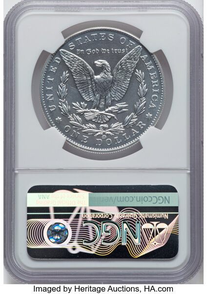 2021-(CC) S$1 Morgan, Privy Mark, 100th Anniversary MS70 thumbnail 16