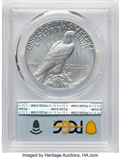 2025 S$1 Peace MS64 thumbnail 10