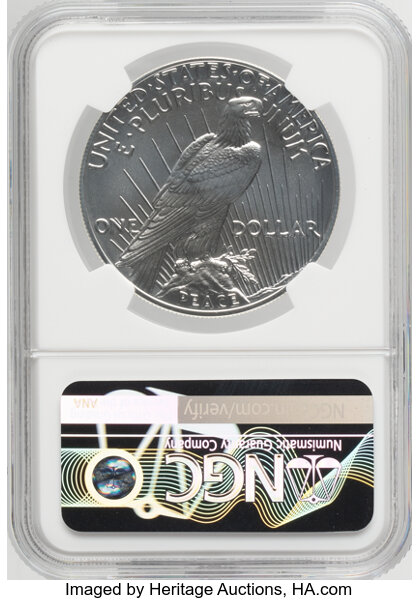 2021 S$1 Peace, 100th Anniversary MS70 thumbnail 24