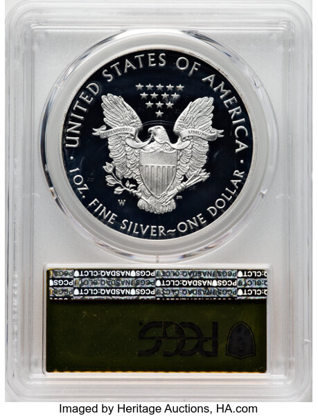 2017-W $1  Silver Eagle PR DCAM PR70 DCAM thumbnail 12