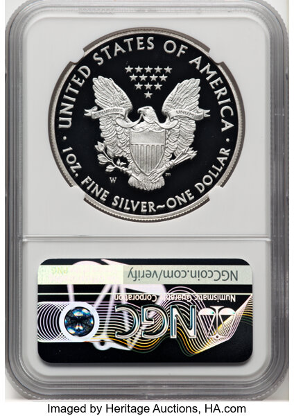 2014-W $1  Silver Eagle PR DCAM PR70 DCAM thumbnail 2