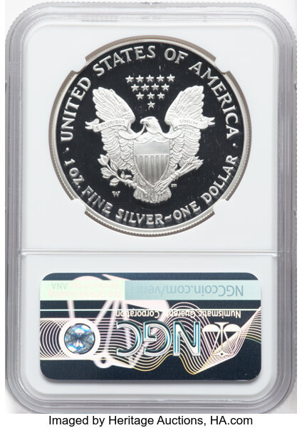2003-W $1  Silver Eagle PR DCAM PR70 DCAM thumbnail 2