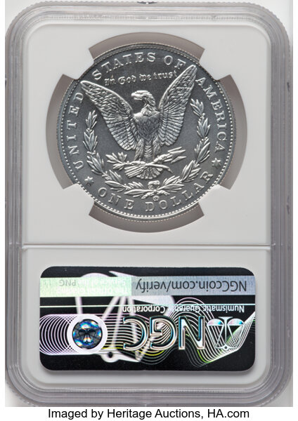 2021-(CC) S$1 Morgan, Privy Mark, 100th Anniversary MS70 thumbnail 18