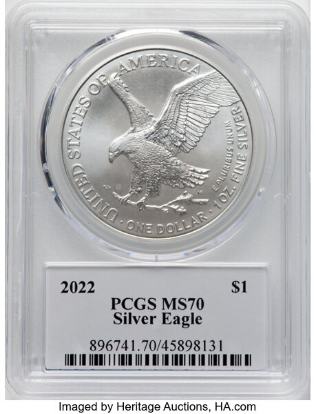 2022 $1  Silver Eagle MS63 thumbnail 8