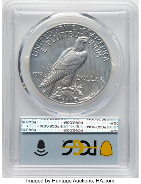 2023 S$1 Peace MS70 thumbnail 16
